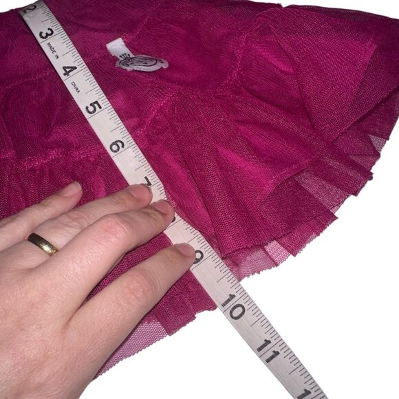 Naartjie Girls Tiered Tulle Skirt Size S 4 Yrs Pink Girly Twirl - Picture 6 of 6